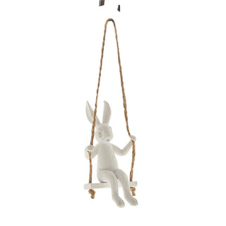 Semina Easter hanging Swing H13 cm. white