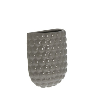 Dotsie wall-hung wall pot H20 cm. grey