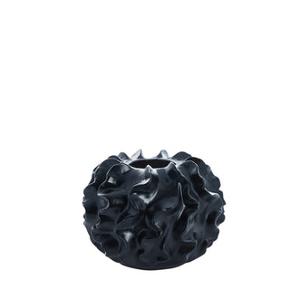 Sannia vase H20.5 cm. black