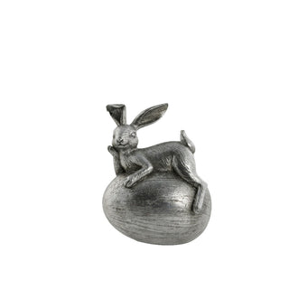 Semina Easter Bunny Figure silver 16 cm.