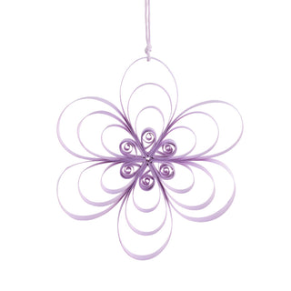 Parillia Easter pendant Paper purple 11 cm.