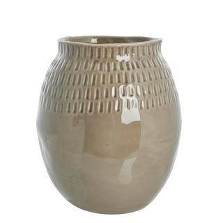 Talia vase sand D26 H29.5