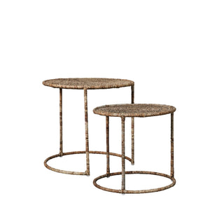 Norah side tables - set of 2 braid