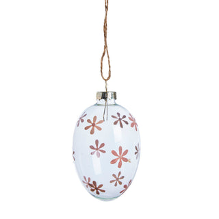 Felicie Easter pendant glass H8 cm light pink