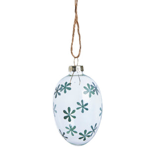 Felicie Easter pendant glass H8 cm dusty green