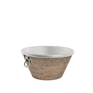 Norah wine cooler 20x40 cm. Natural wicker