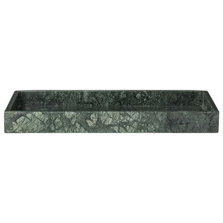 Marble decoration tray 40.5x20.5 cm.