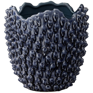 Cacia vase blue 21 cm.