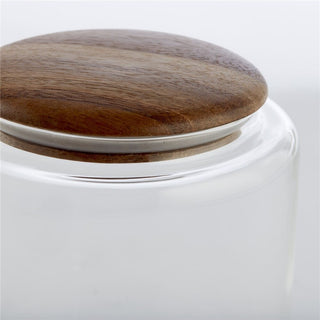 Cristella jar H11 cm. transparent