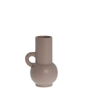 Anine vase H19 cm. Gammel rose